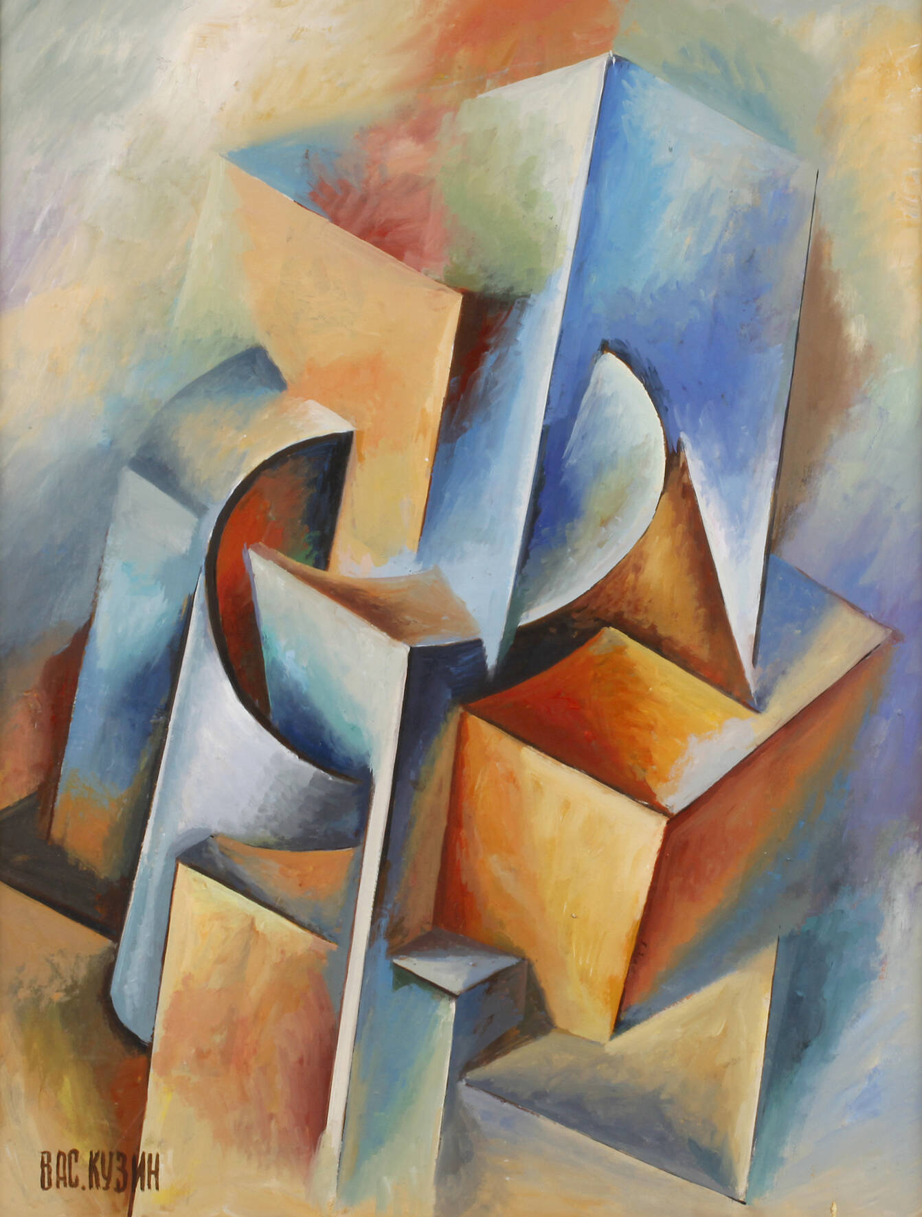 Waclav Kusin, Futuristische Komposition