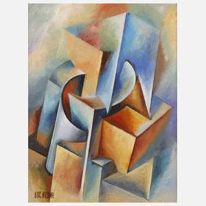 Waclav Kusin, Futuristische Komposition