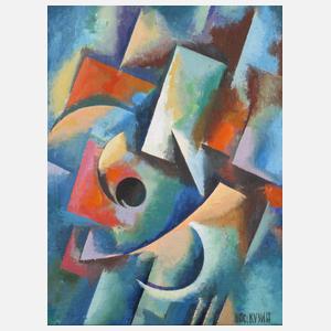 Waclav Kusin, Futuristische Komposition