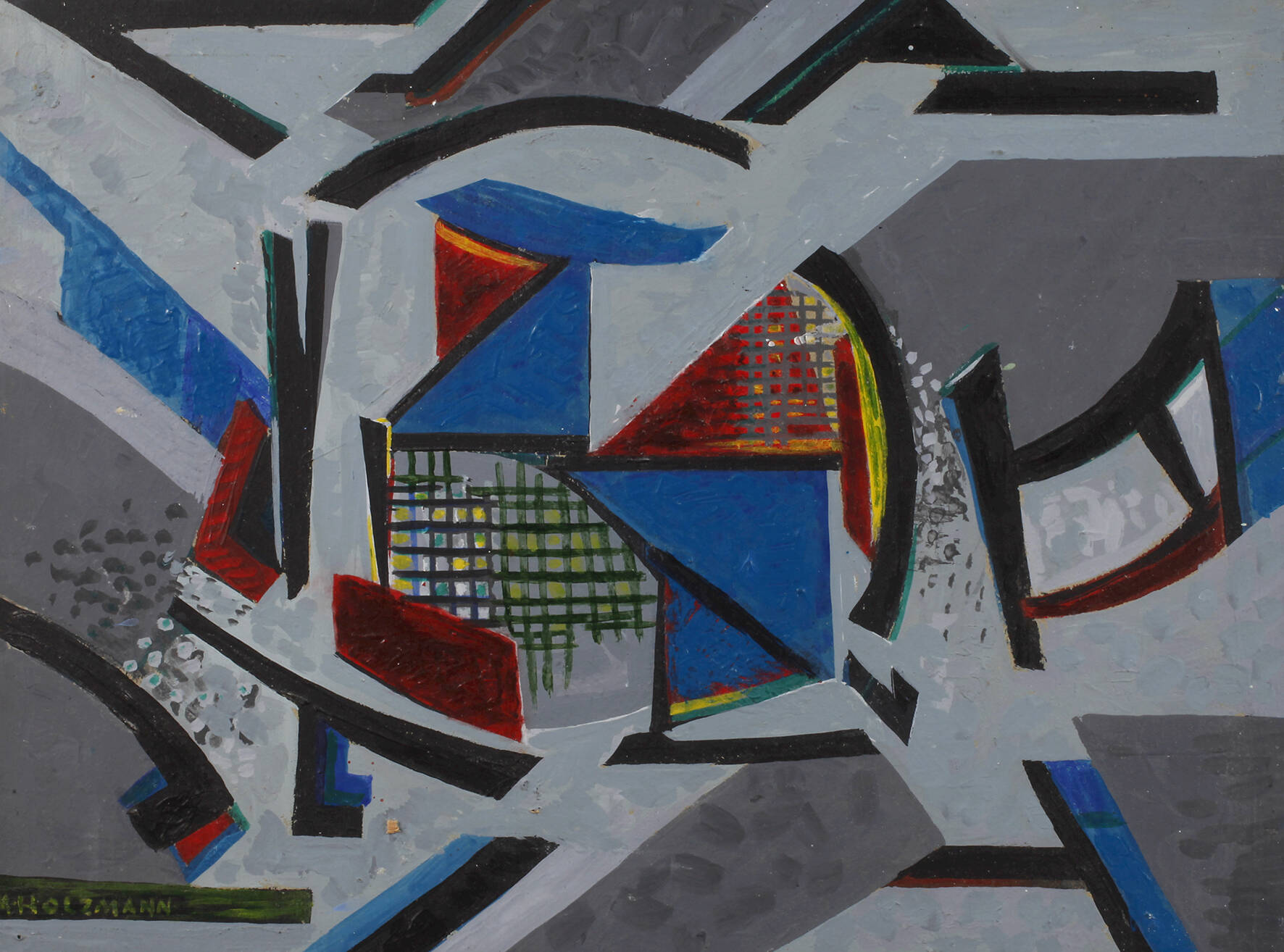 Max Holzmann, Abstrakte Komposition