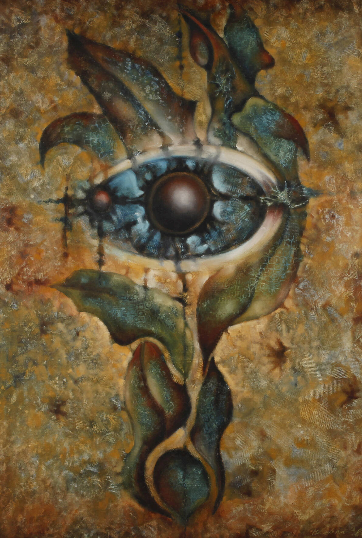 Miroslav Kalina, Komposition mit Auge