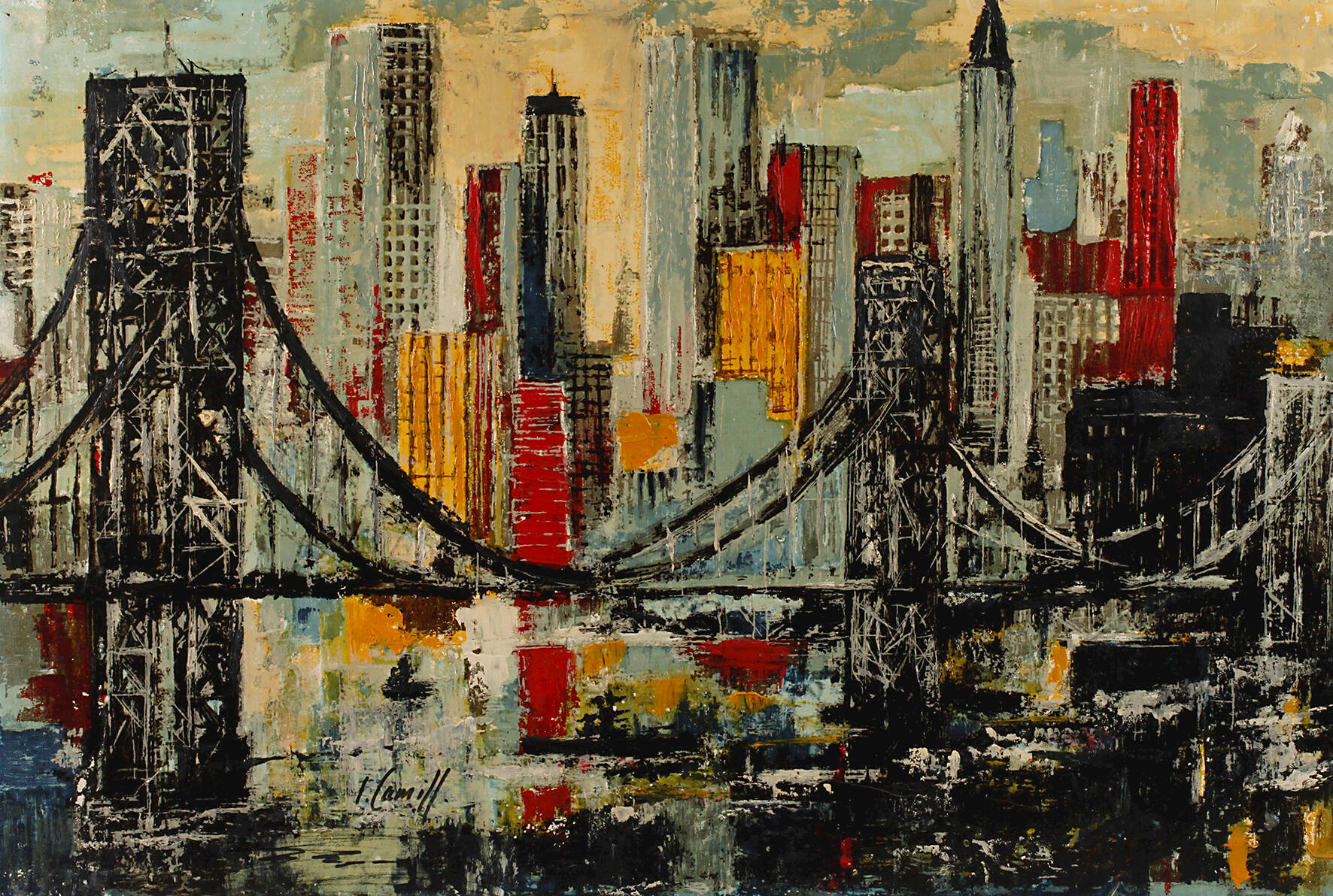 T. Camill, Skyline von New York