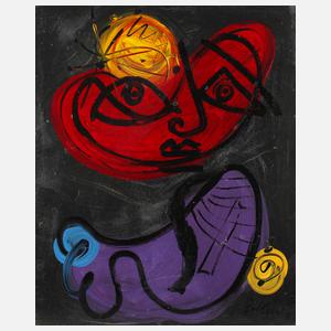 Peter Robert Keil, Frauenportrait