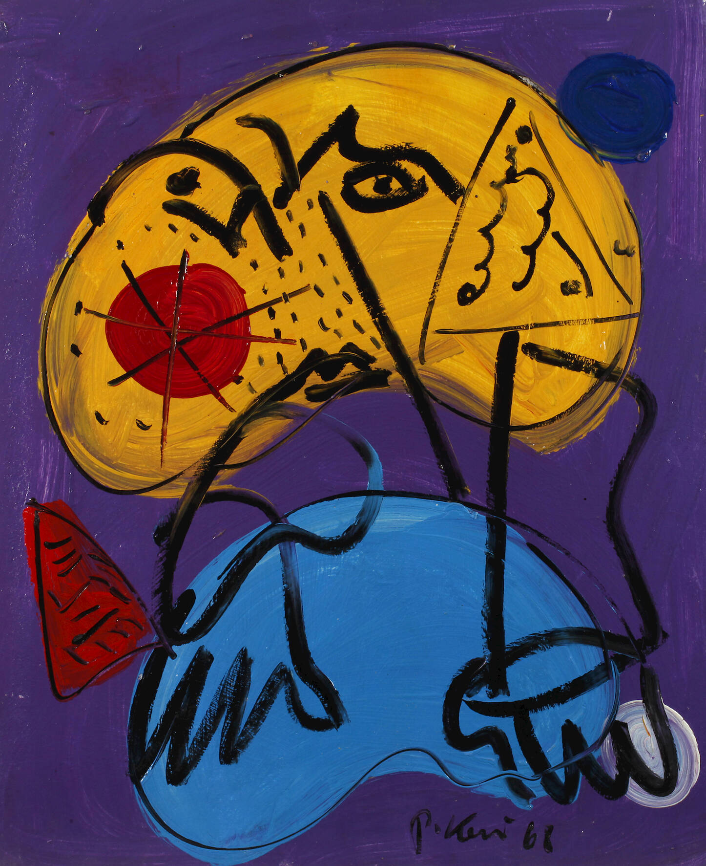 Peter Robert Keil, Figurative Komposition