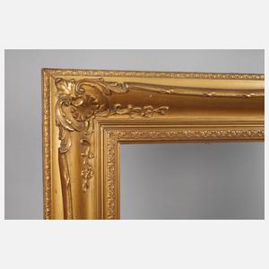 Goldstuckrahmen um 1950