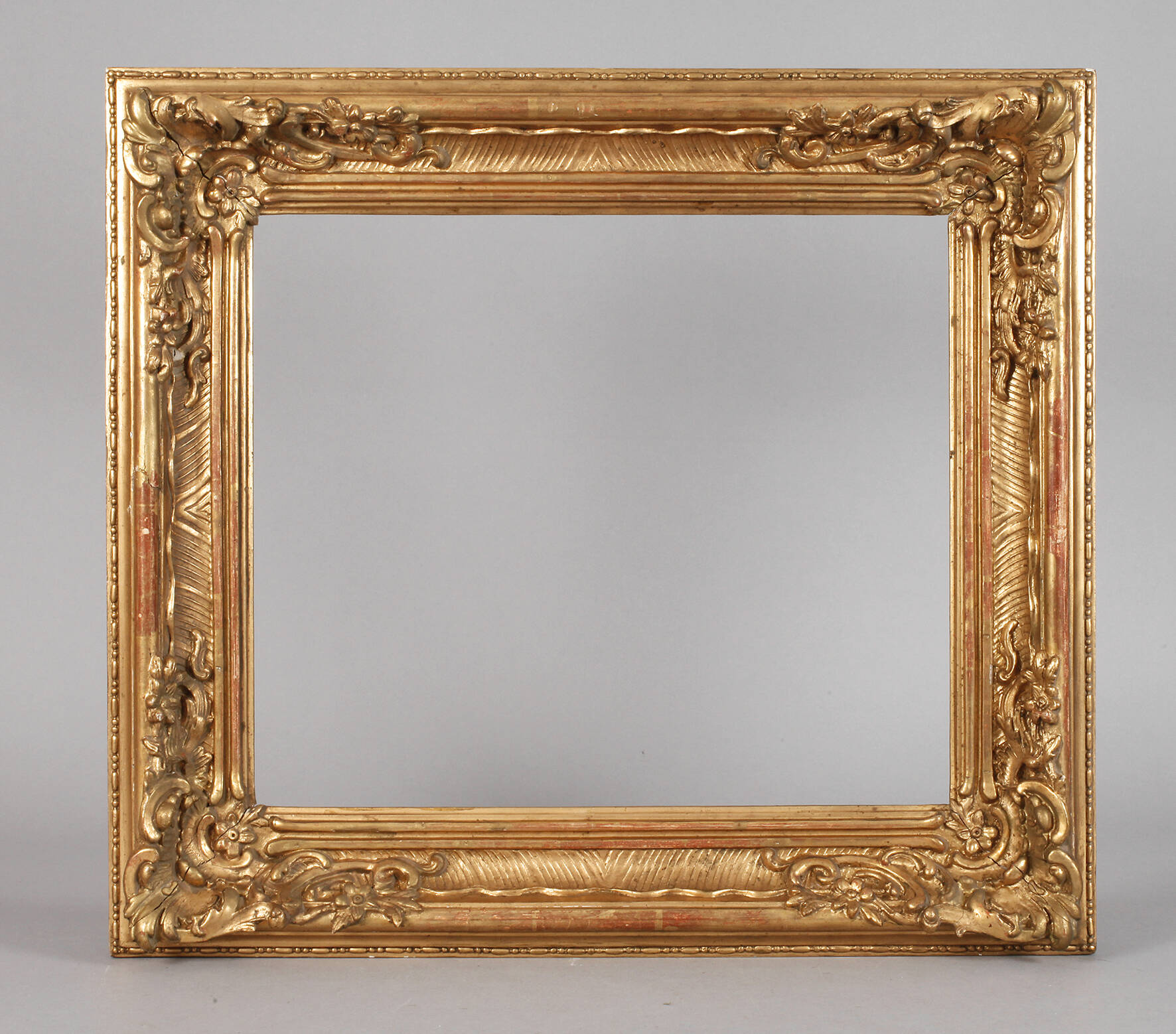 Massiver Goldstuckrahmen Historismus