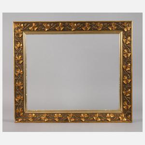 Jugendstil-Goldstuckleiste mit Kleedekor