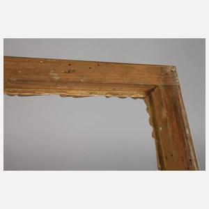 Zwei Goldstuckleisten