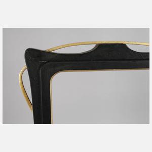 Geschweifter Jugendstilrahmen