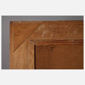 Impressionistischer Goldstuckrahmen