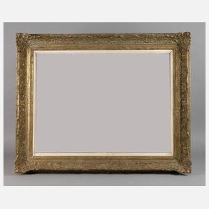 Impressionistischer Goldstuckrahmen