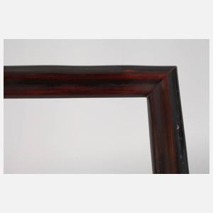 Dunkle rotbraune Lackleiste