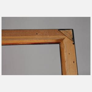 Dunkle rotbraune Lackleiste