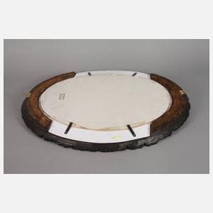 Geschnitzter Rahmen Weinlaubdekor