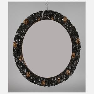 Geschnitzter Rahmen Weinlaubdekor