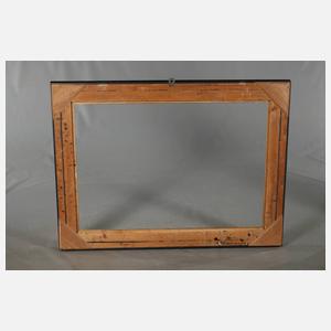 Große schwarze Lackleiste